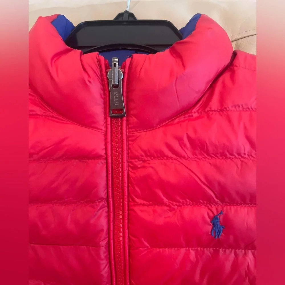 BrandNew polo by Ralph Lauren Reversible terra puffer jacket size 6 - Picture 8 of 13
